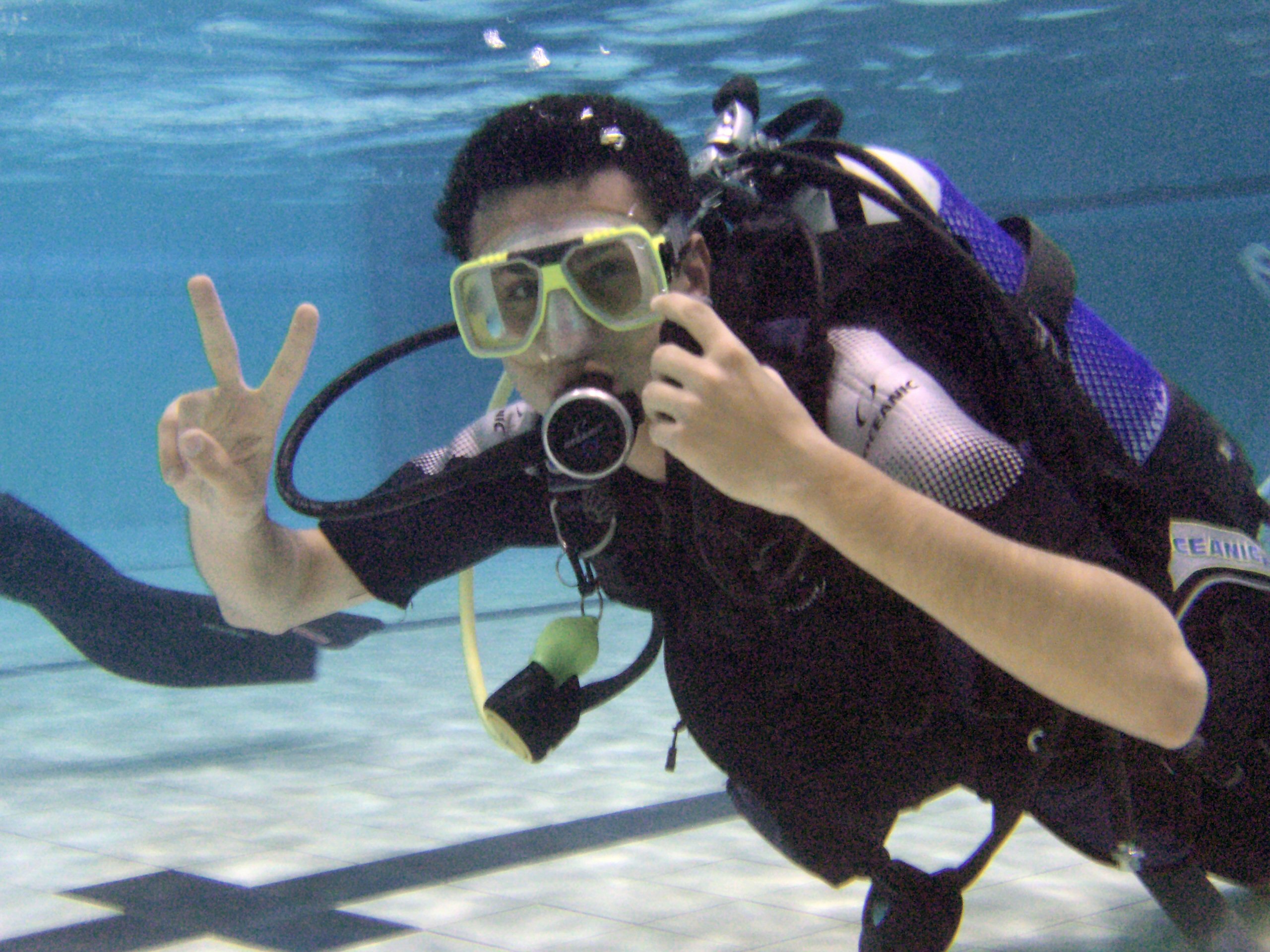 Coral reef and marine life in the waters of Havelock, Andaman